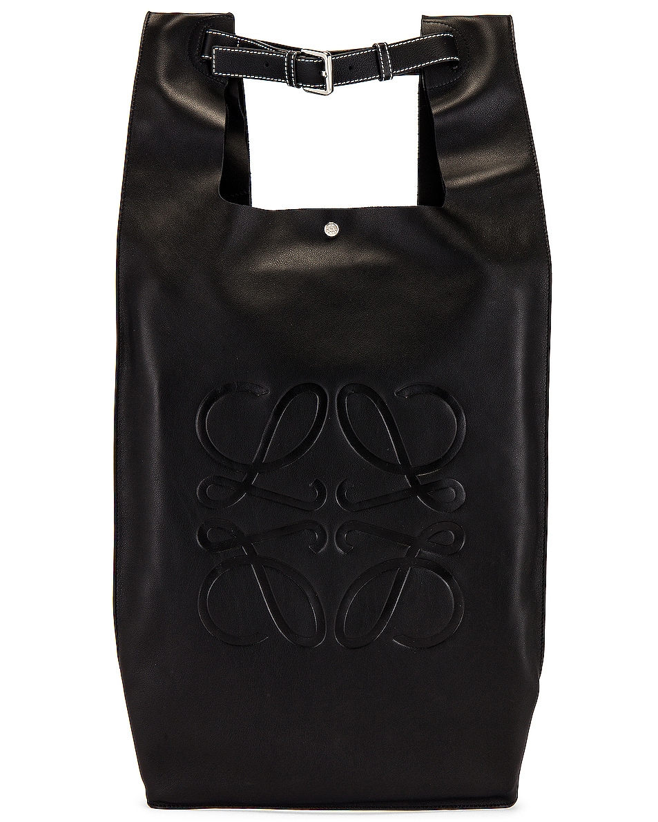 Image 1 of Loewe Shopper Backpack in Black
