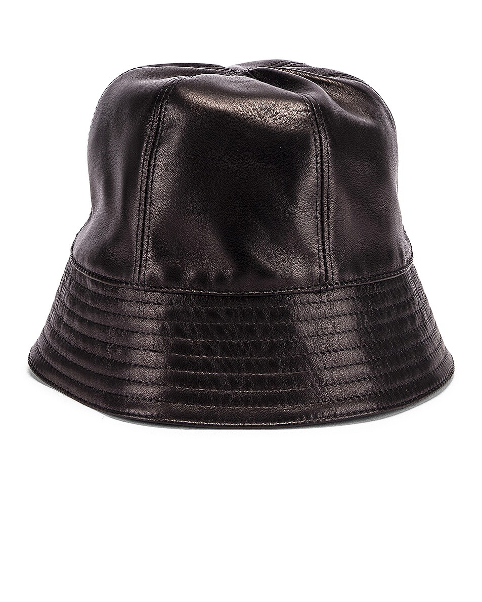 loewe leather hat