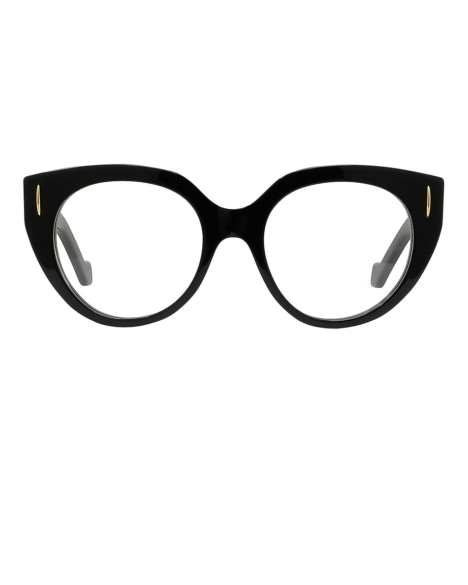 Image 1 of Loewe Optical Eyeglasses in Shiny Black