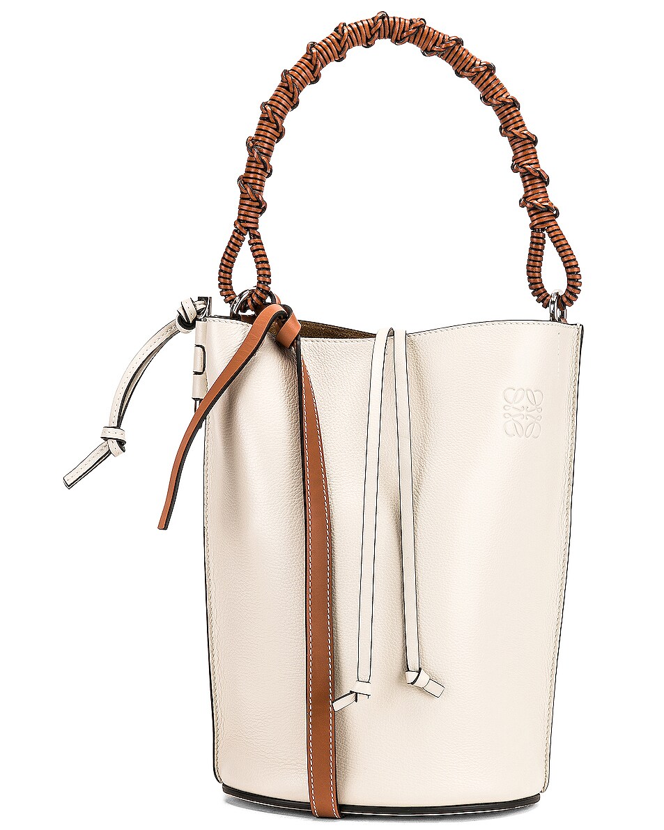 Image 1 of Loewe Gate Bucket Bag in Soft White