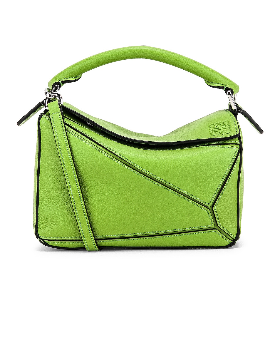 Image 1 of Loewe Puzzle Mini Bag in Green