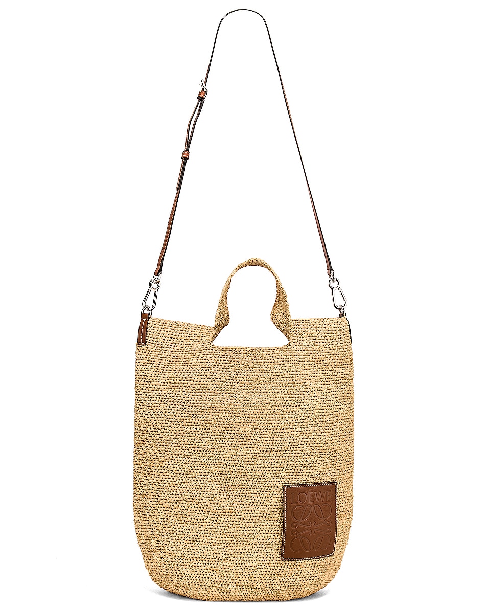 Loewe Slit Bag in Natural | FWRD