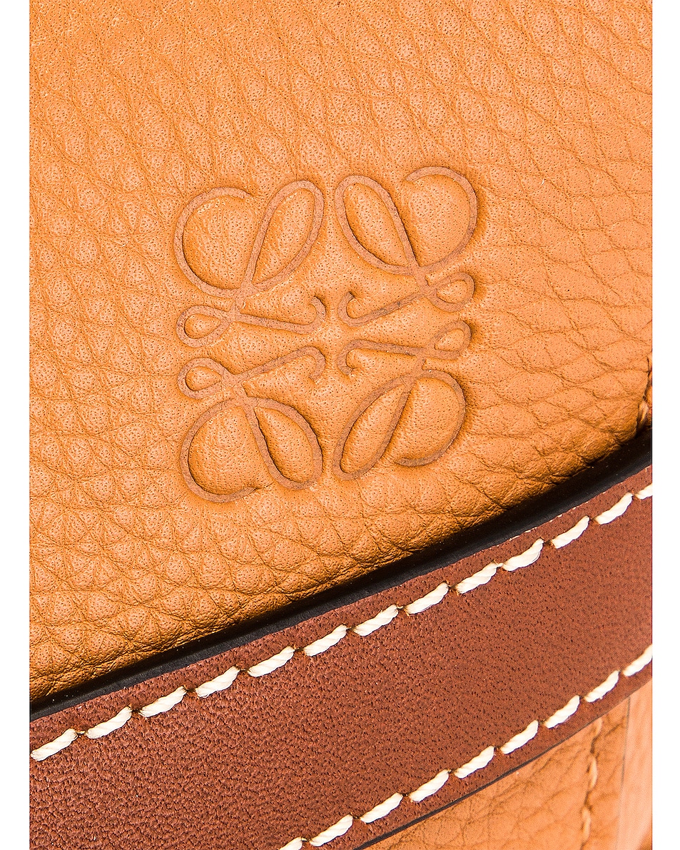 Loewe Mini Gate Bag in Light Caramel & Pecan FWRD