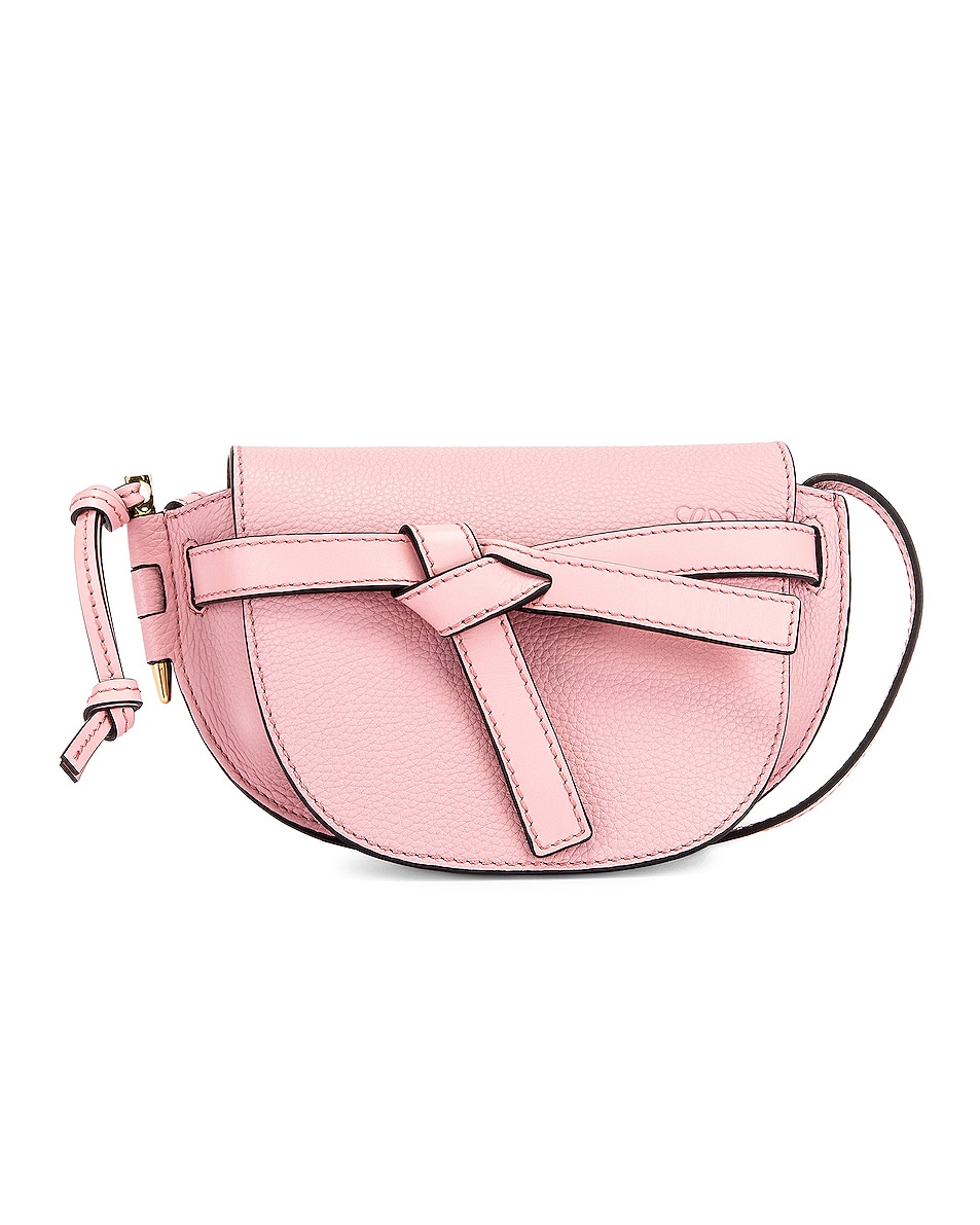 Image 1 of Loewe Mini Gate Bag in Pastel Pink