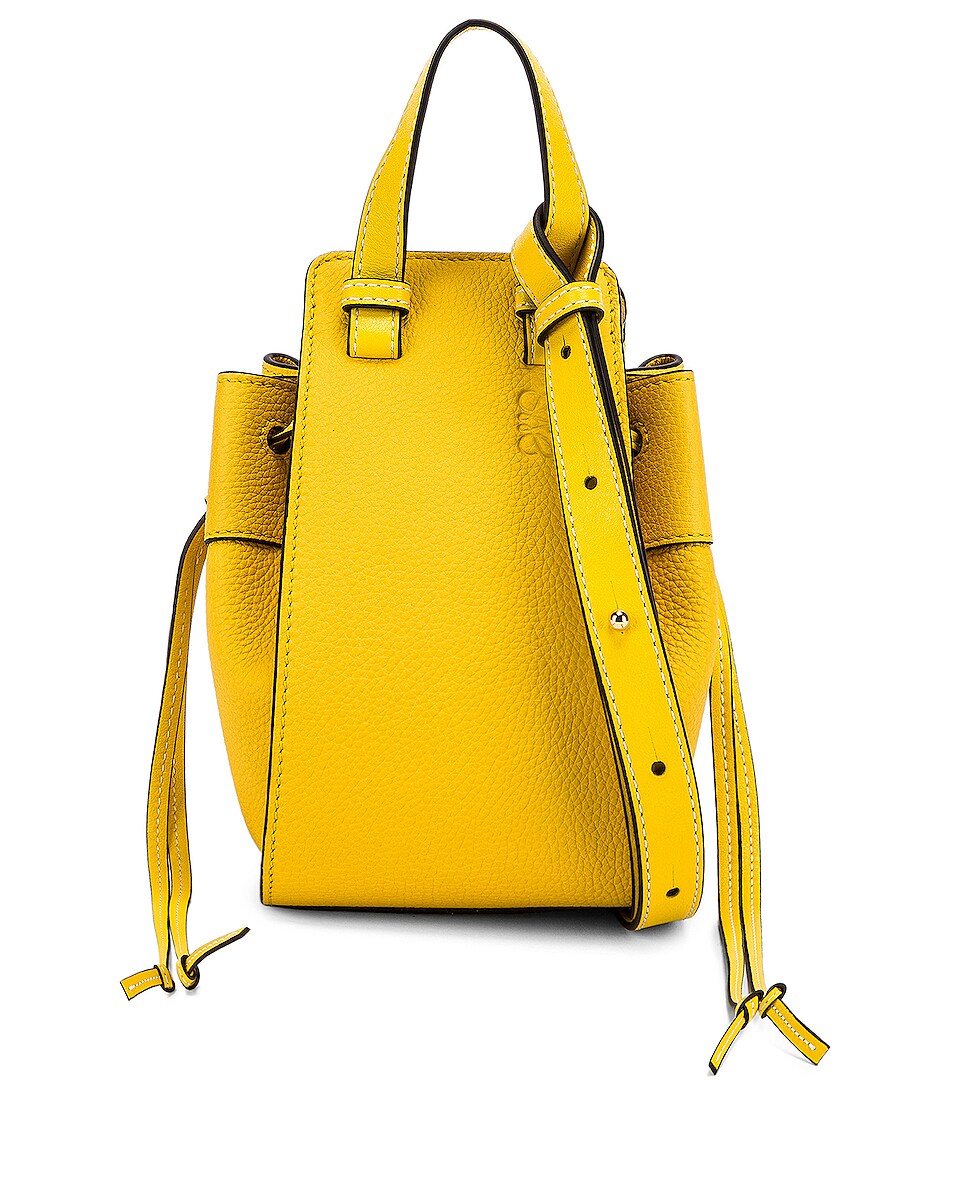 Image 1 of Loewe Hammock DW Mini Bag in Yellow