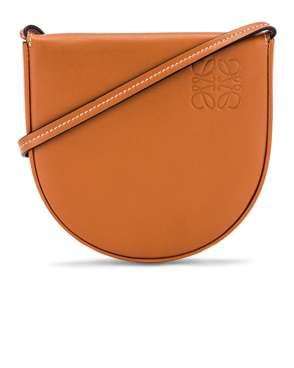 Image 1 of Loewe Heel Pouch Bag in Tan