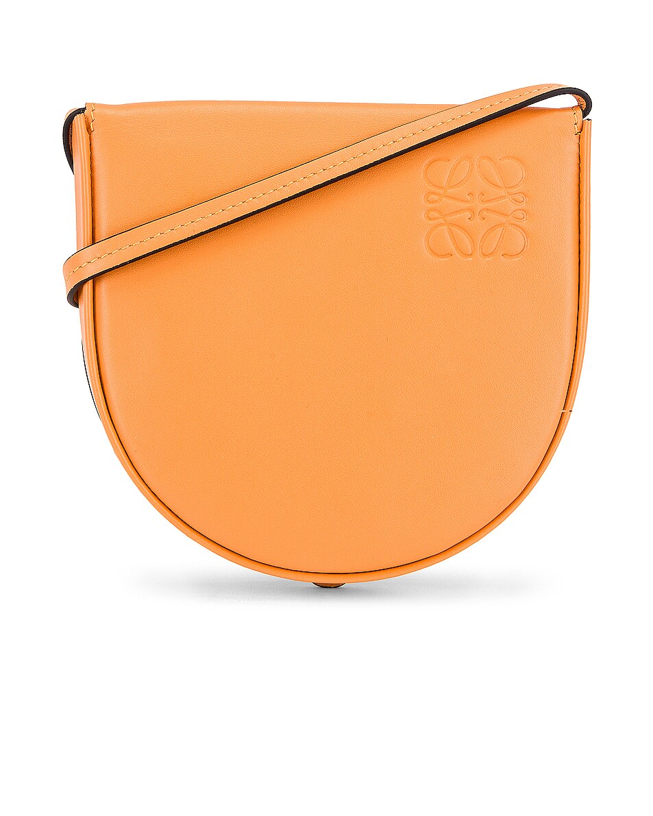 Image 1 of Loewe Heel Pouch Mini Bag in Soft Apricot