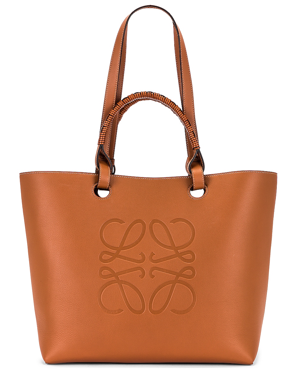 Image 1 of Loewe Anagram Tote Bag in Tan