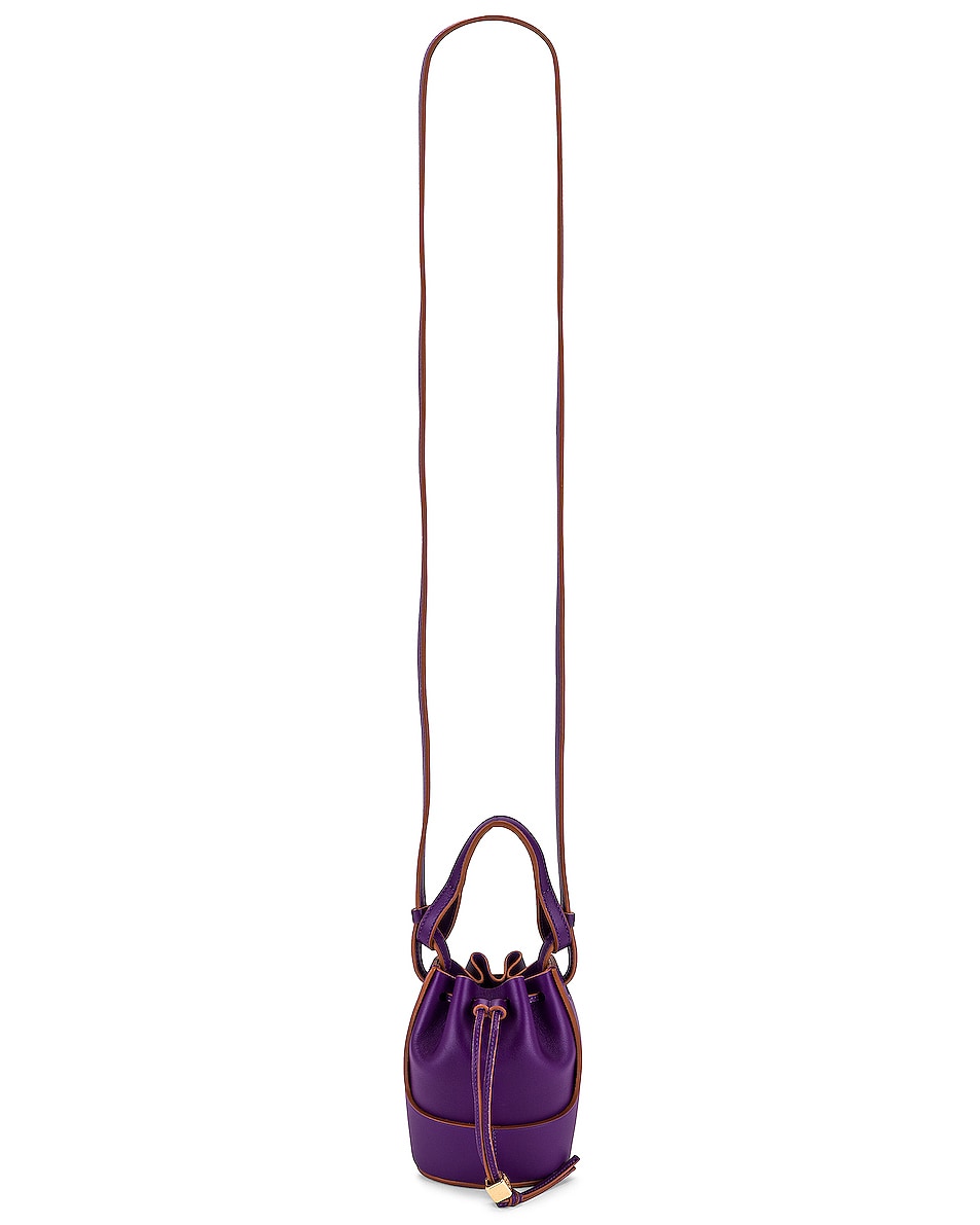 Image 1 of Loewe Balloon Nano Bag in Purple