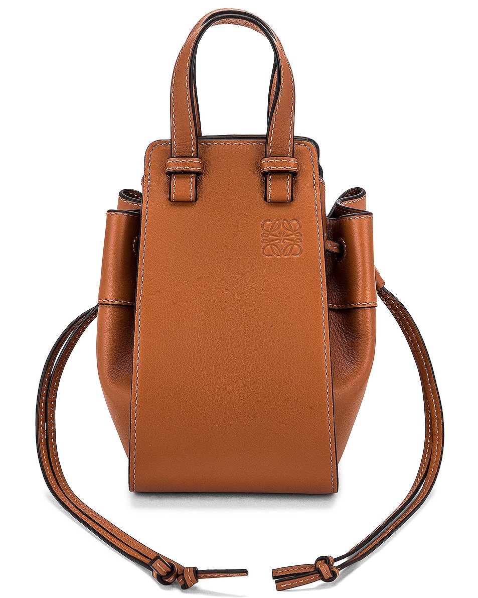 Image 1 of Loewe Hammock Mini Bag in Tan