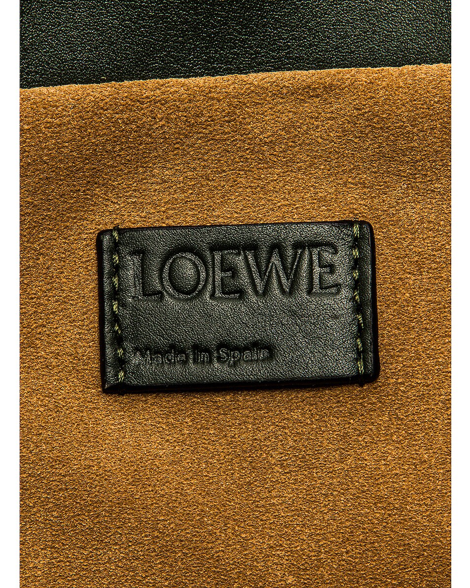 Loewe Flamenco Clutch Bag in Vintage Khaki | FWRD