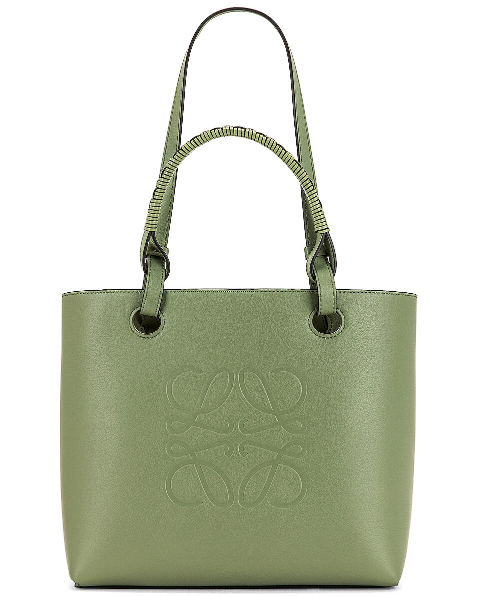 Image 1 of Loewe Anagram Tote Small Bag in Rosemary