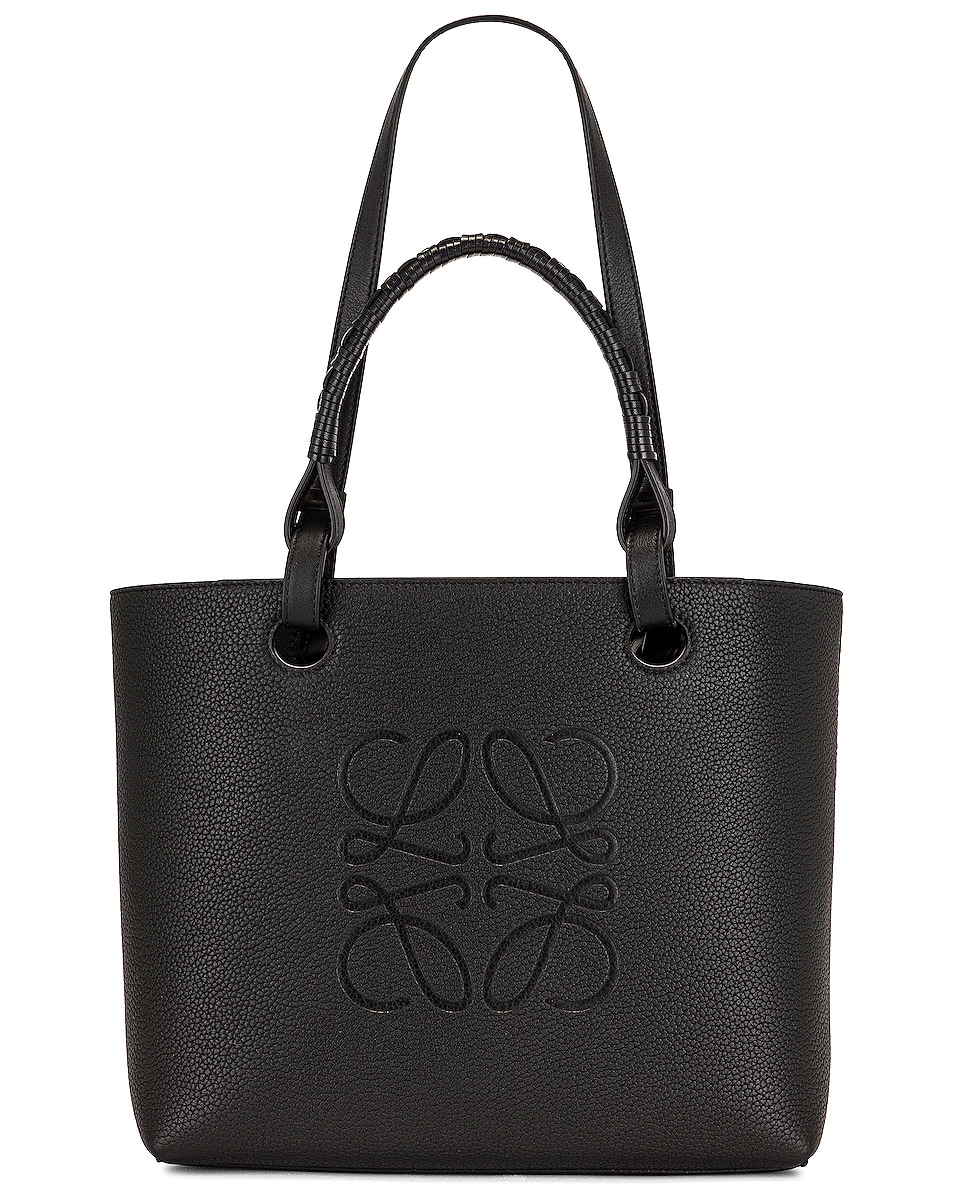 Image 1 of Loewe Anagram Tote Small Bag in Black