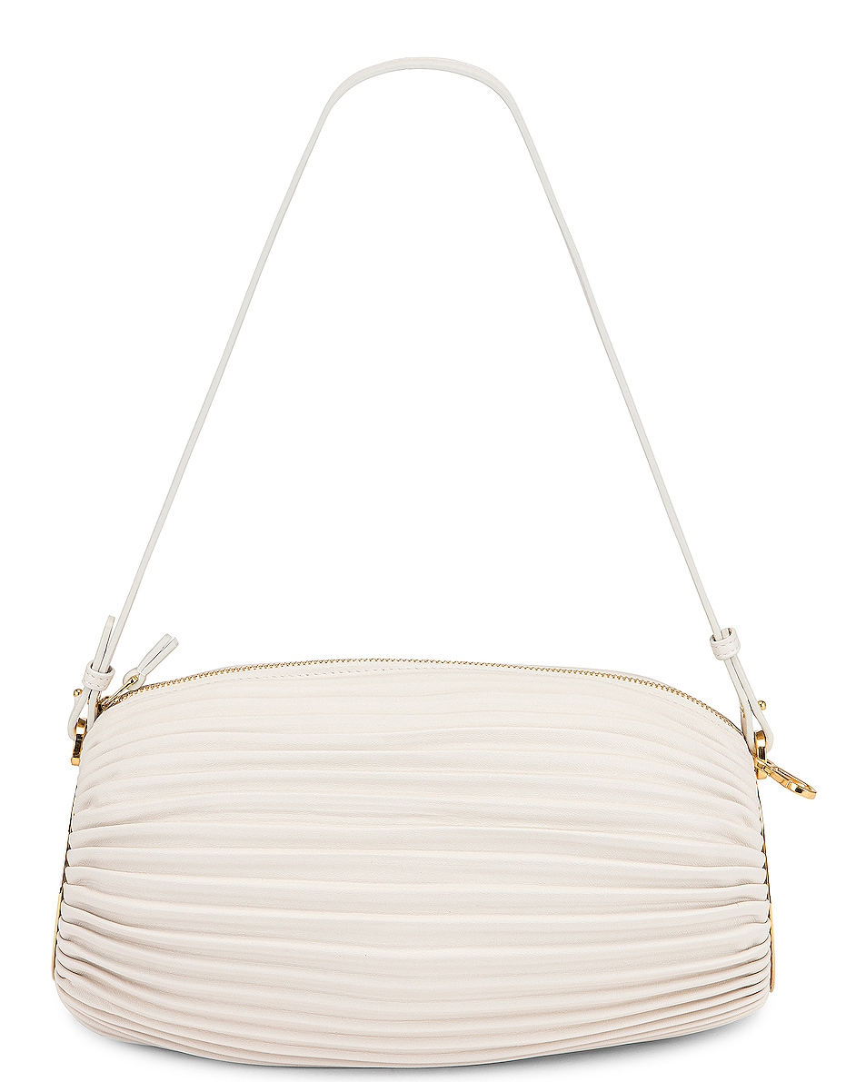 Image 1 of Loewe Bracelet Pouch Bag in Soft White