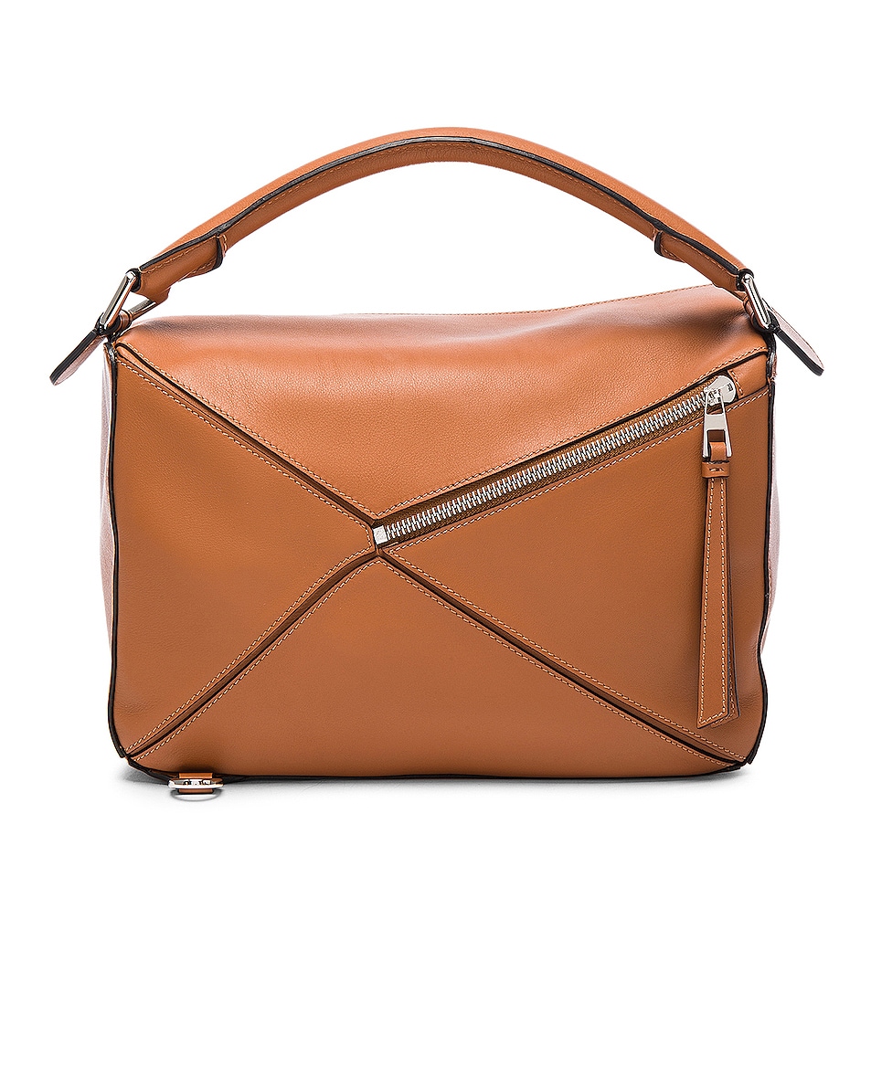 Loewe Puzzle Bag in Tan | FWRD