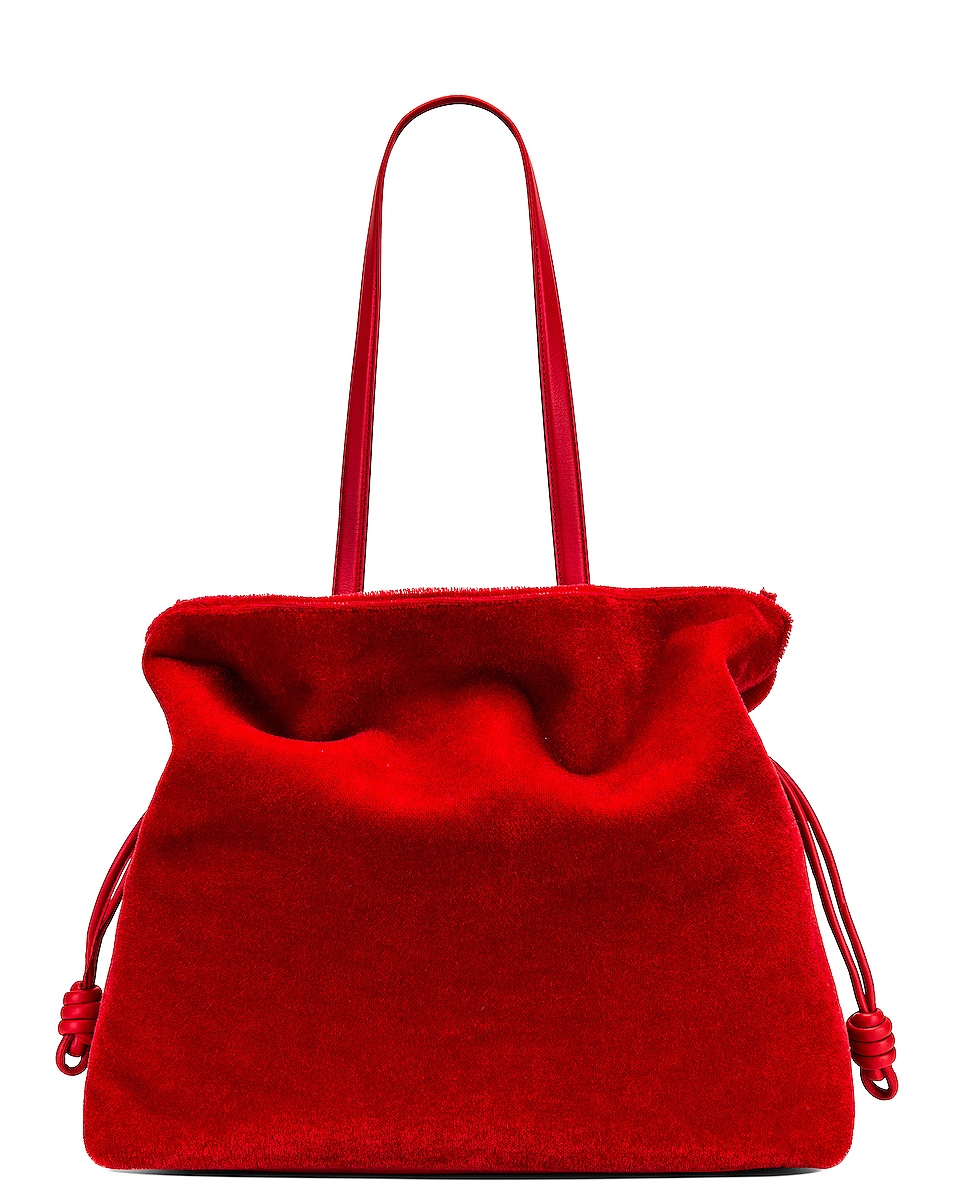 Image 1 of Loewe Flamenco XL Bag in Scarlet Red