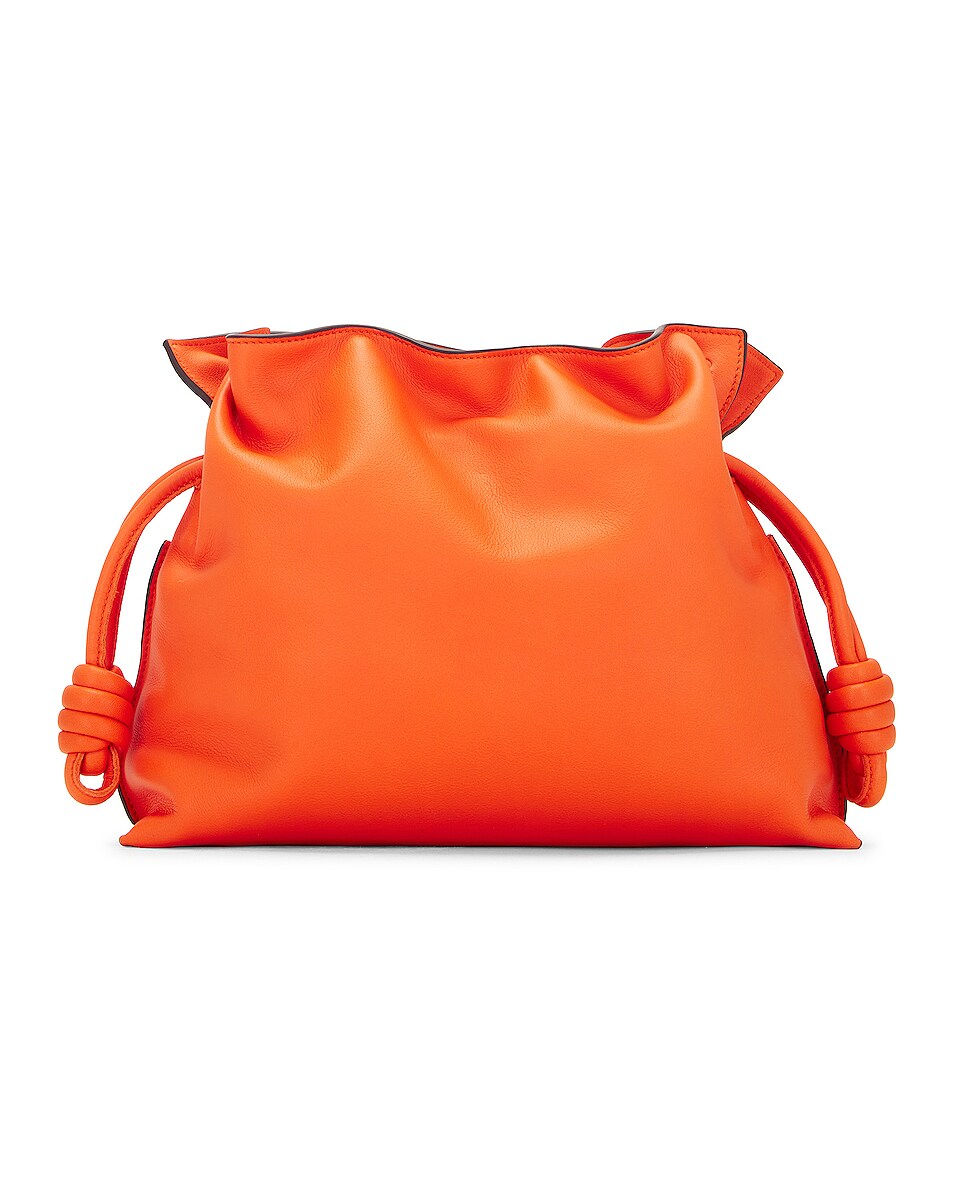 Image 1 of Loewe Flamenco Clutch Bag in Orange