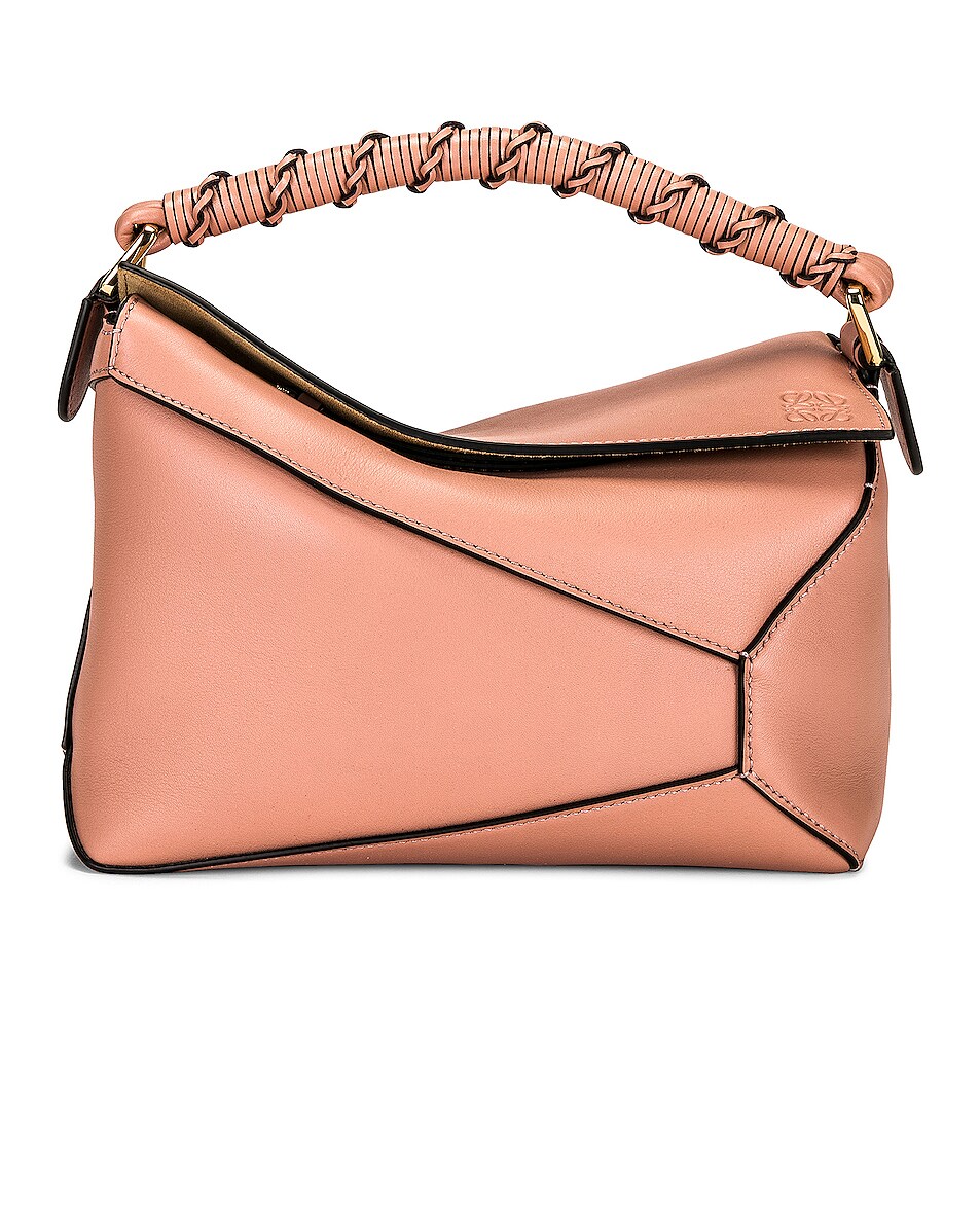 Image 1 of Loewe Puzzle Edge Small Bag in Dusty Pink