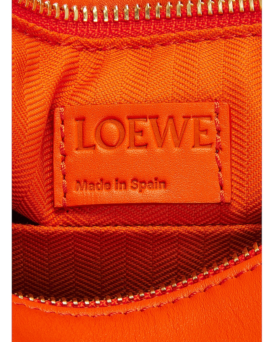 Loewe Puzzle Small Solid Bag in Orange FWRD