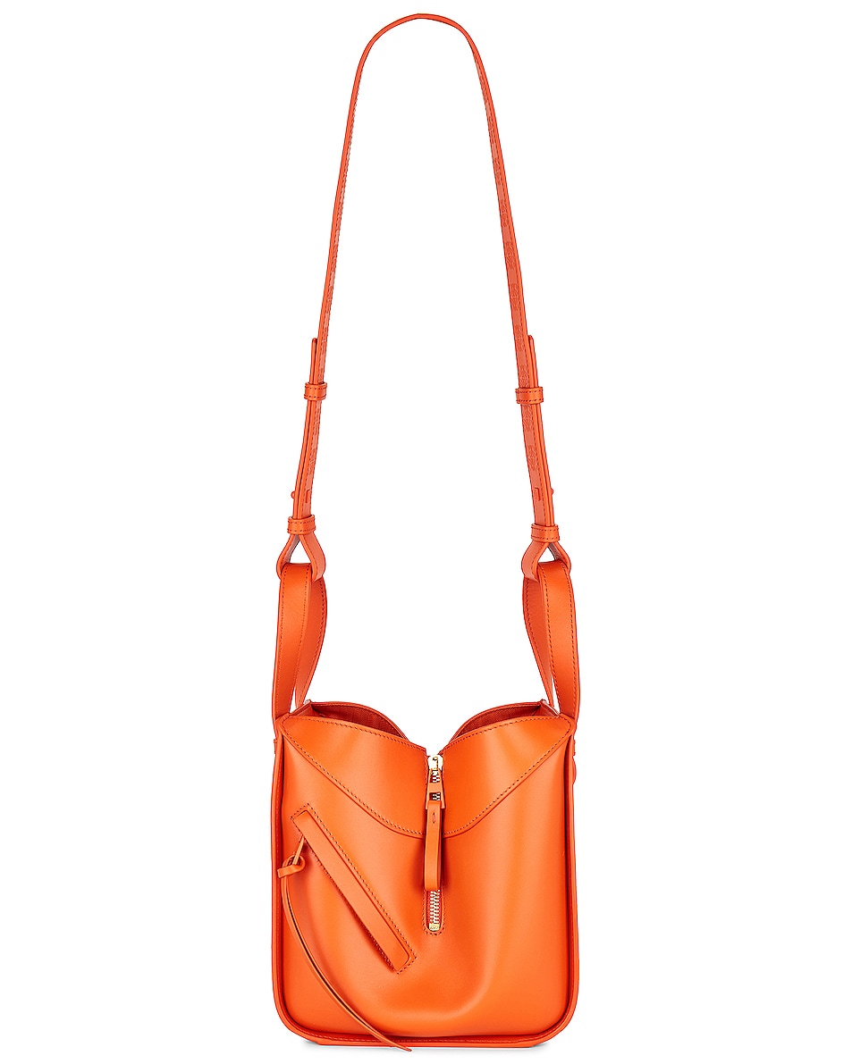 Image 1 of Loewe Hammock Compact Solid Bag in Orange
