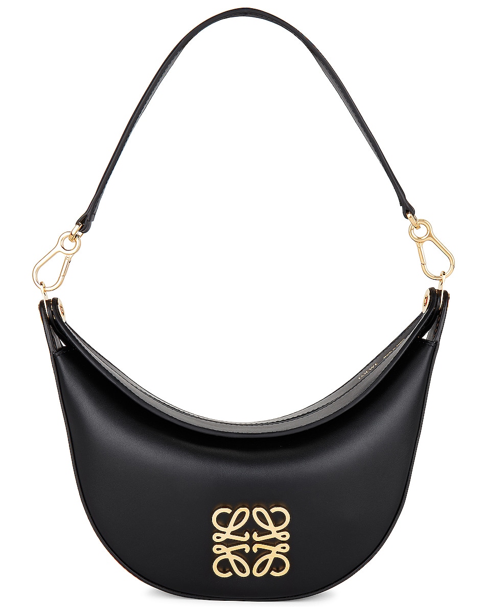 Image 1 of Loewe Luna Anagram Small Bag in Black & Pecan