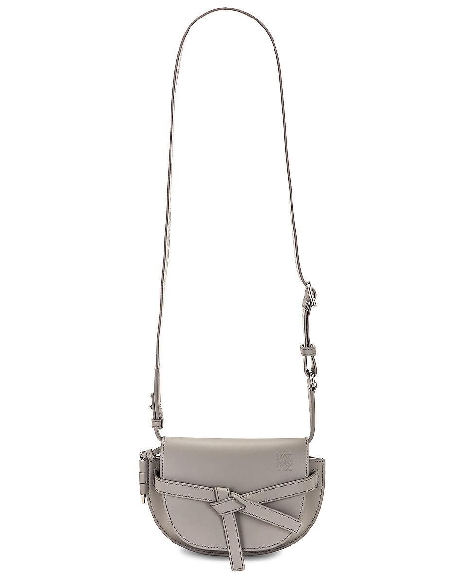 Image 1 of Loewe Gate Dual Mini Bag in Pearl Grey