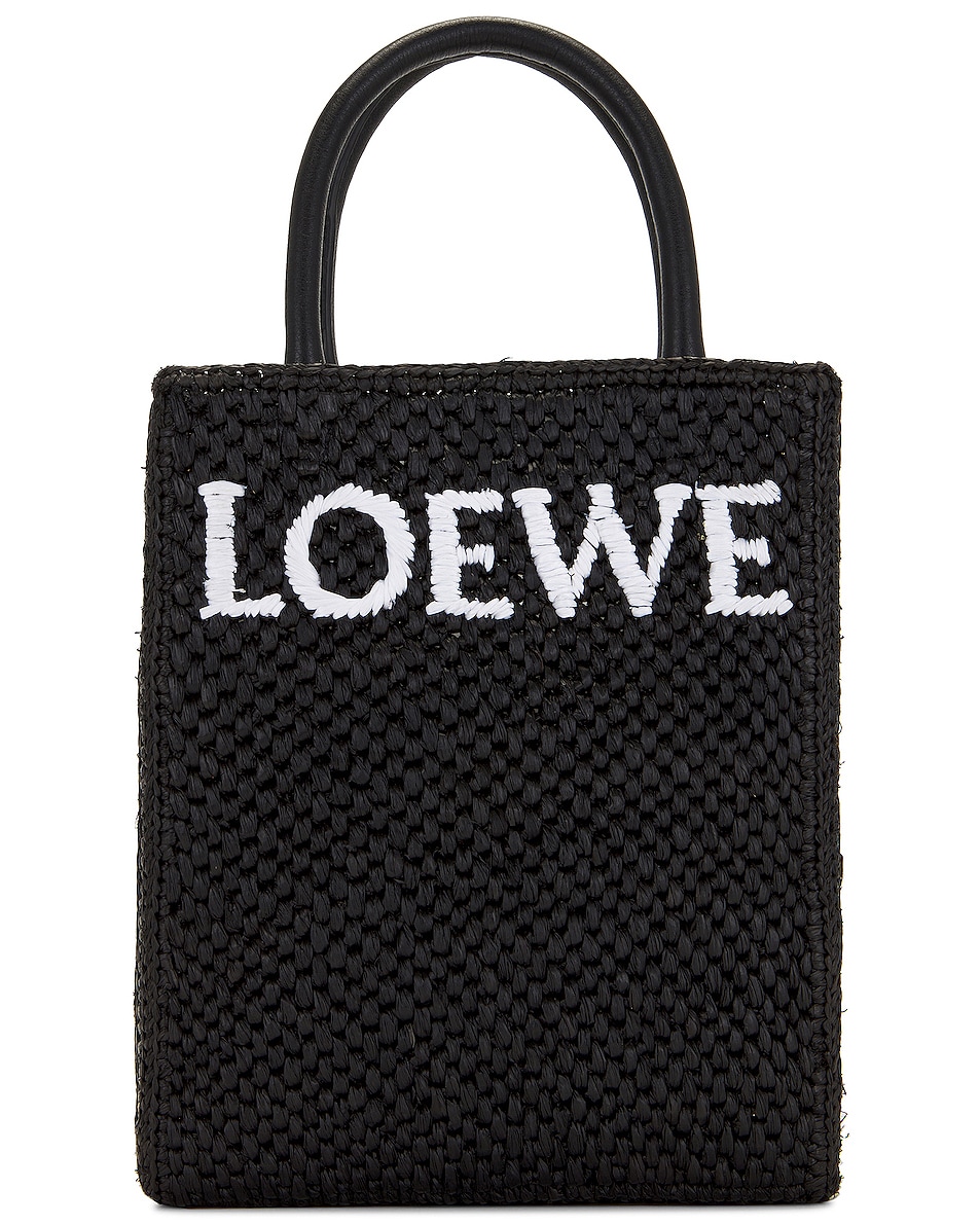 Image 1 of Loewe Standard A5 Tote Bag in Black & White