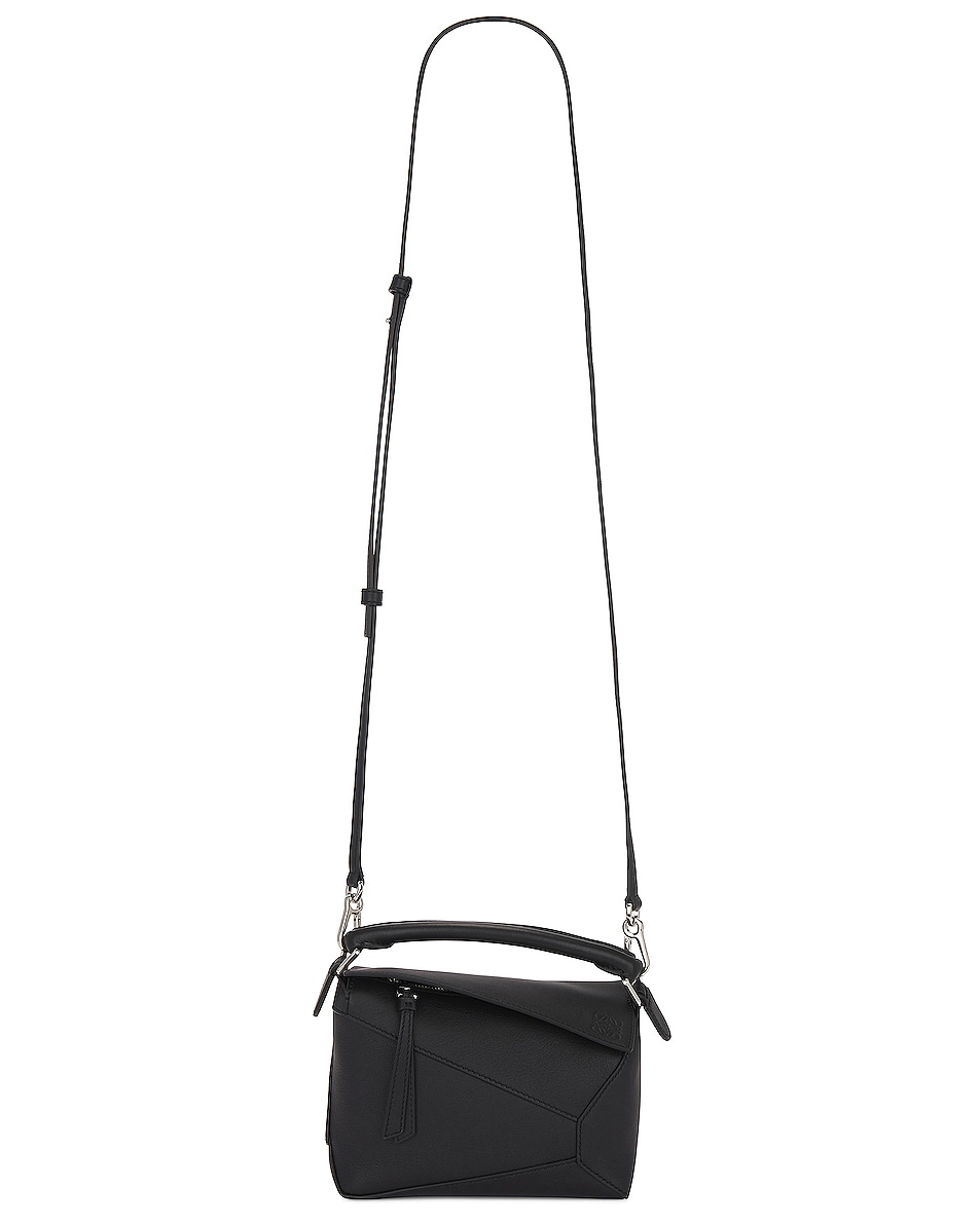 Image 1 of Loewe Puzzle Edge Mini Bag in Black