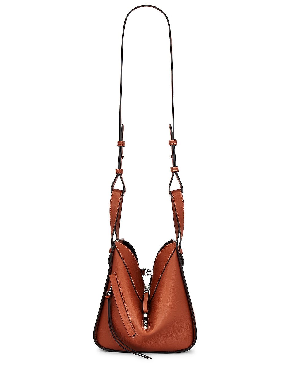 Image 1 of Loewe Hammock Compact Bag in Tan