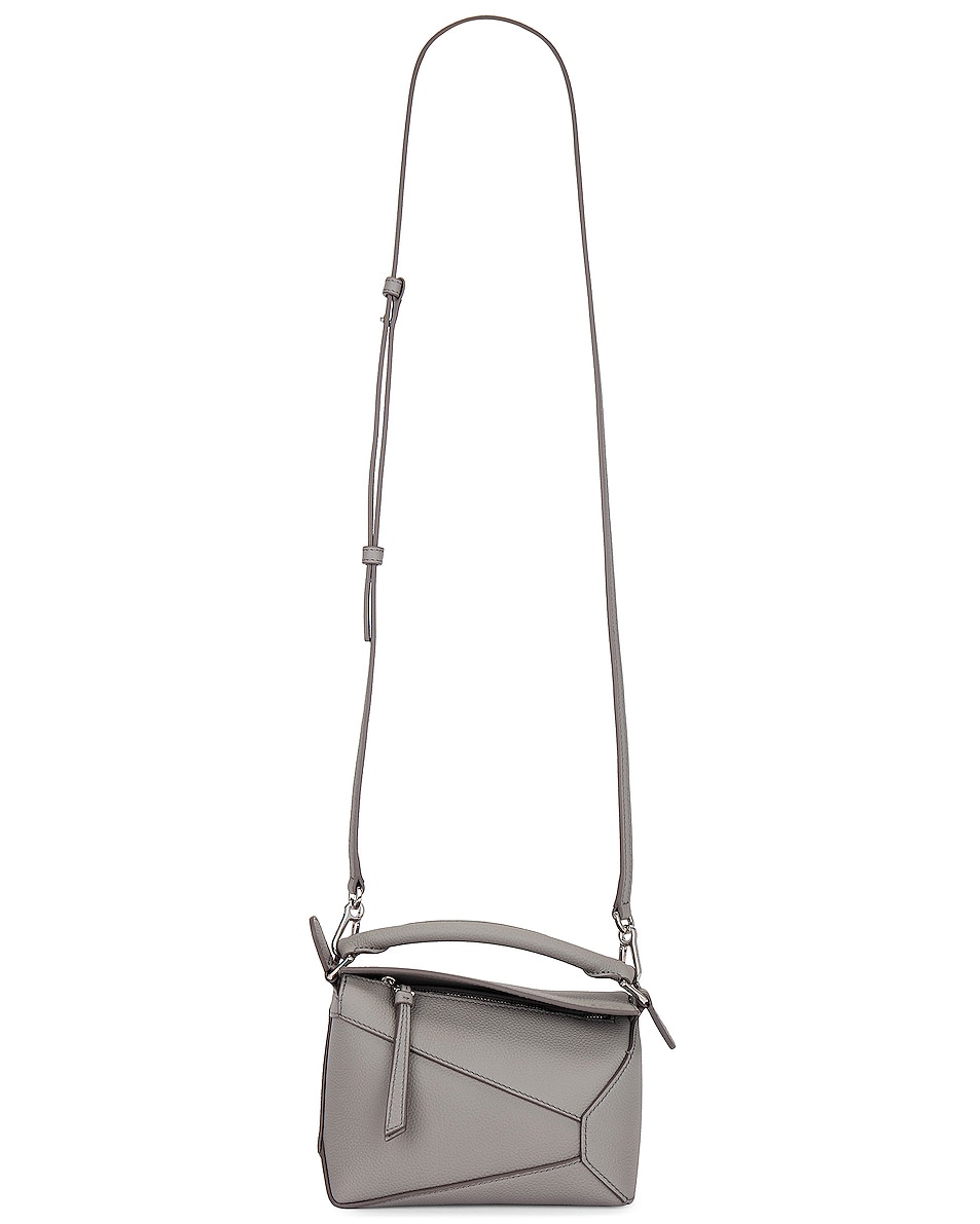 Image 1 of Loewe Puzzle Edge Mini Bag in Pearl Grey