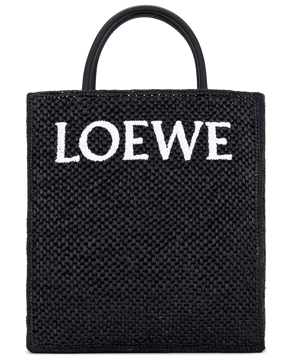 Image 1 of Loewe Standard A4 Tote Bag in Black & White