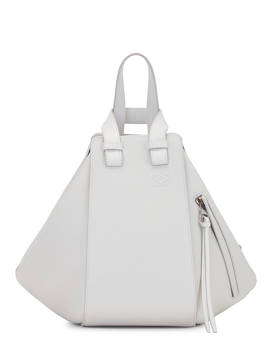 Image 1 of Loewe Hammock Small Bag in Soft White