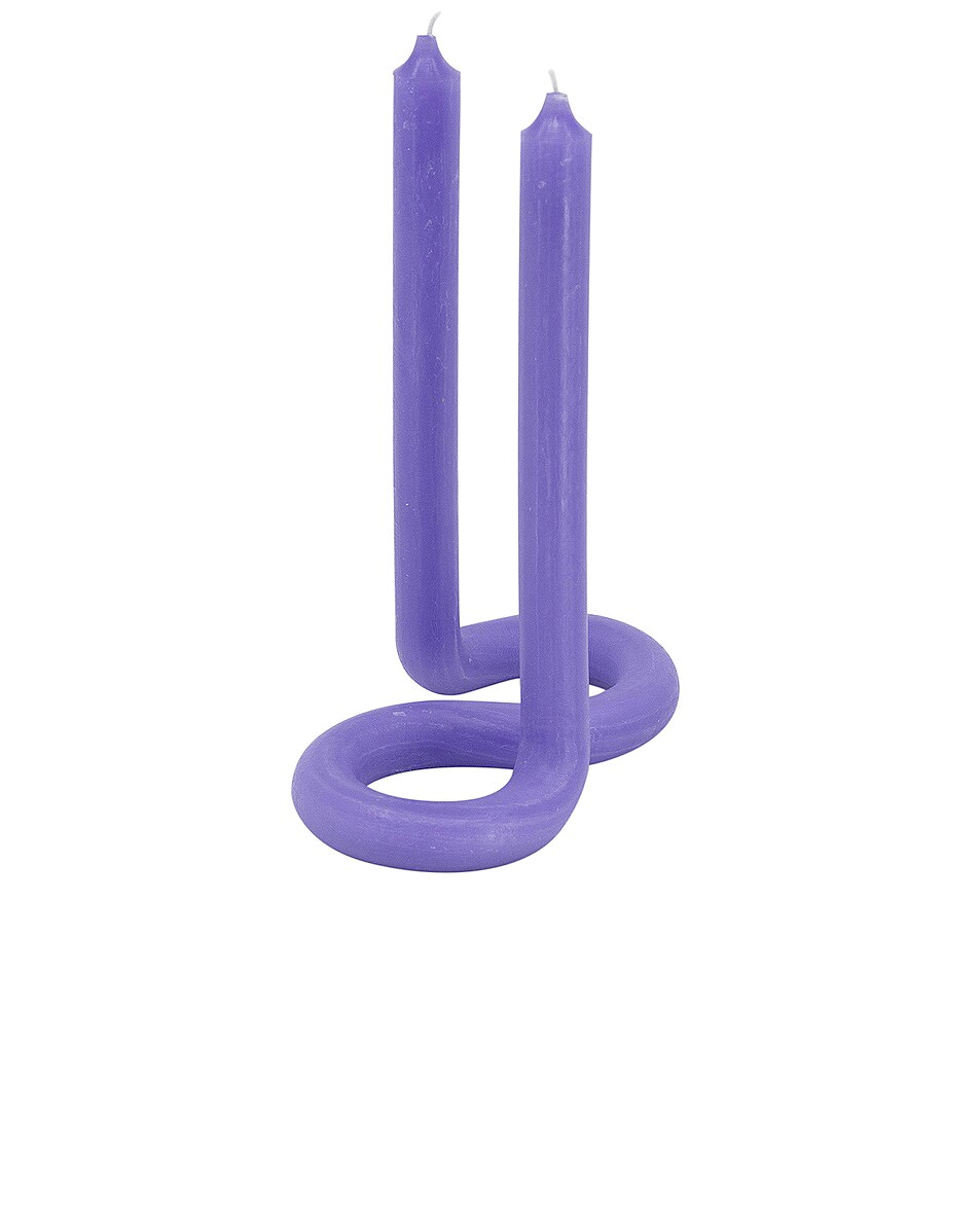 Image 1 of 54 Celsius Lex Pott Twist Candle in Lavender