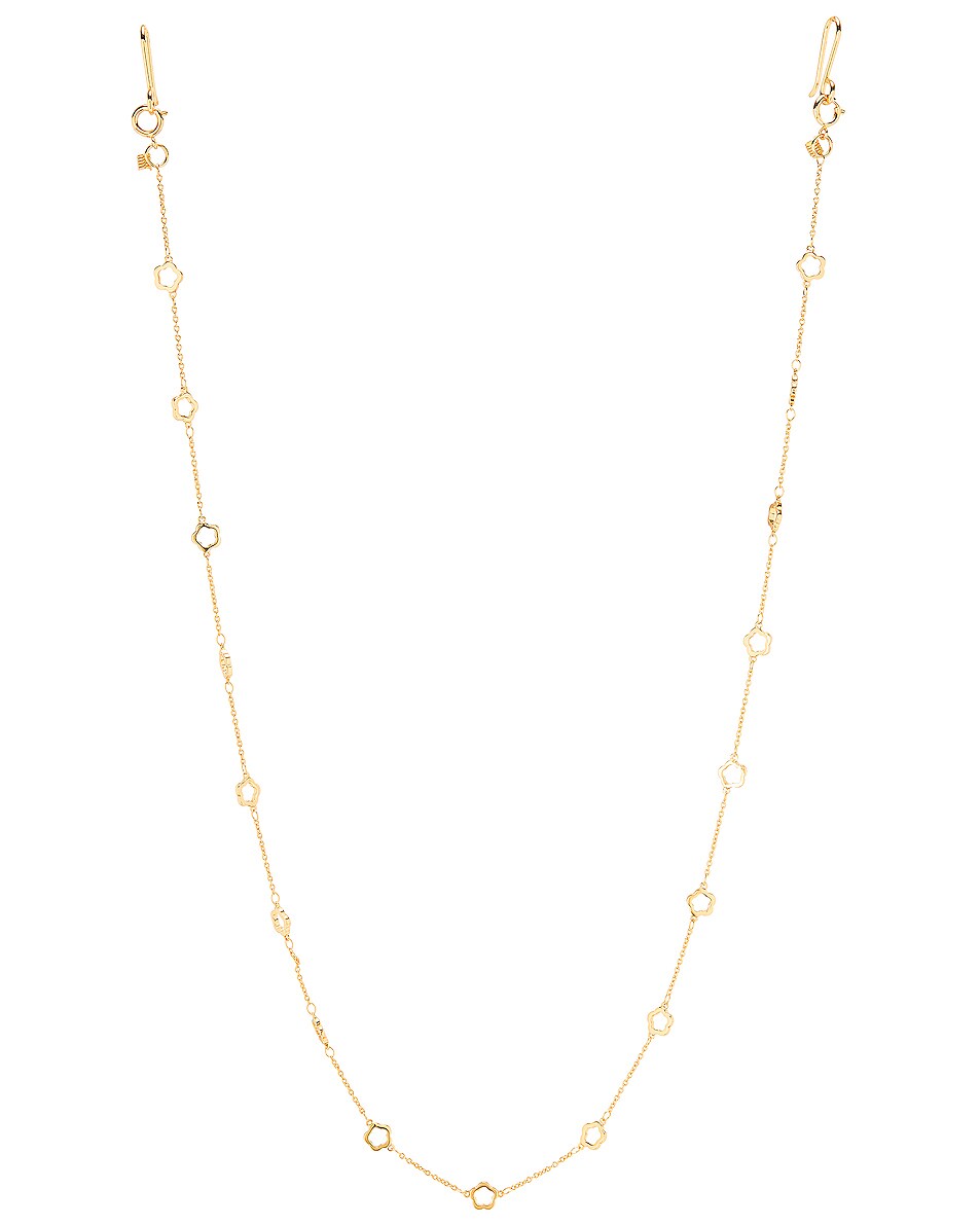 Image 1 of Lele Sadoughi Daisy Eyeglass Chain in Gold