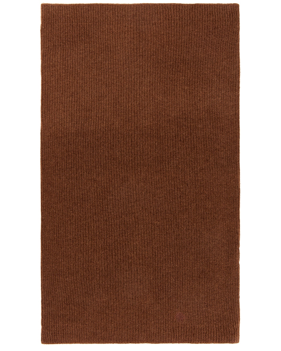 Image 1 of Loulou Studio Sabol Cashmere Scarf in Mocha