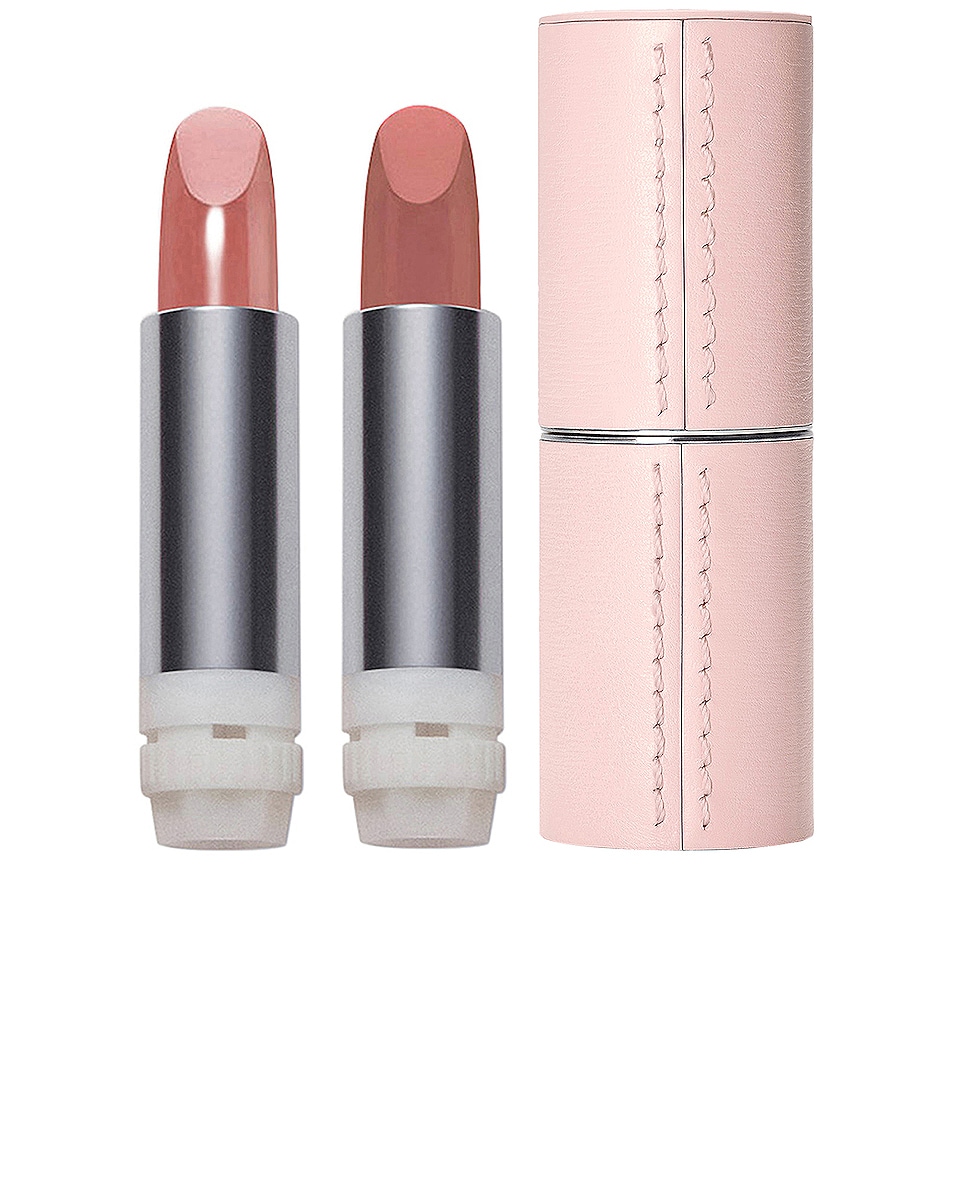 Image 1 of La Bouche Rouge The Beige Nudes - Pink Lipstick Set in Chestnut & Rosewood