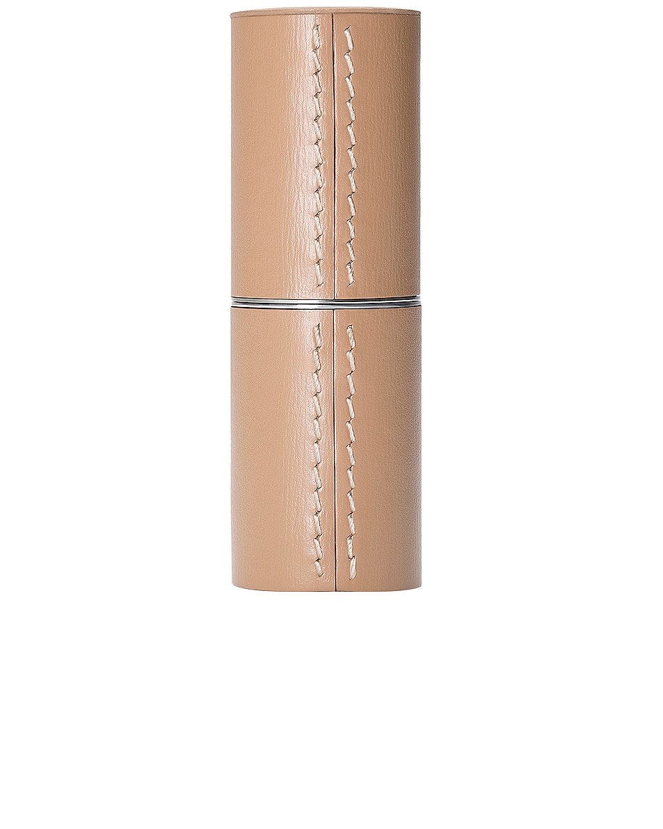 Image 1 of La Bouche Rouge Refillable Leather Case in Camel