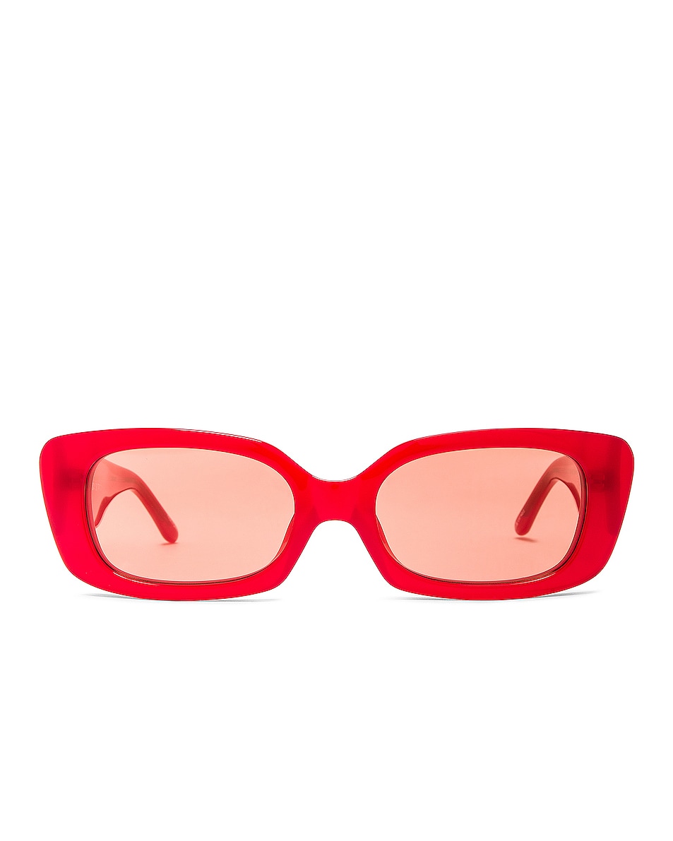 Magda Butrym Magda16 Sunglasses in Red | FWRD