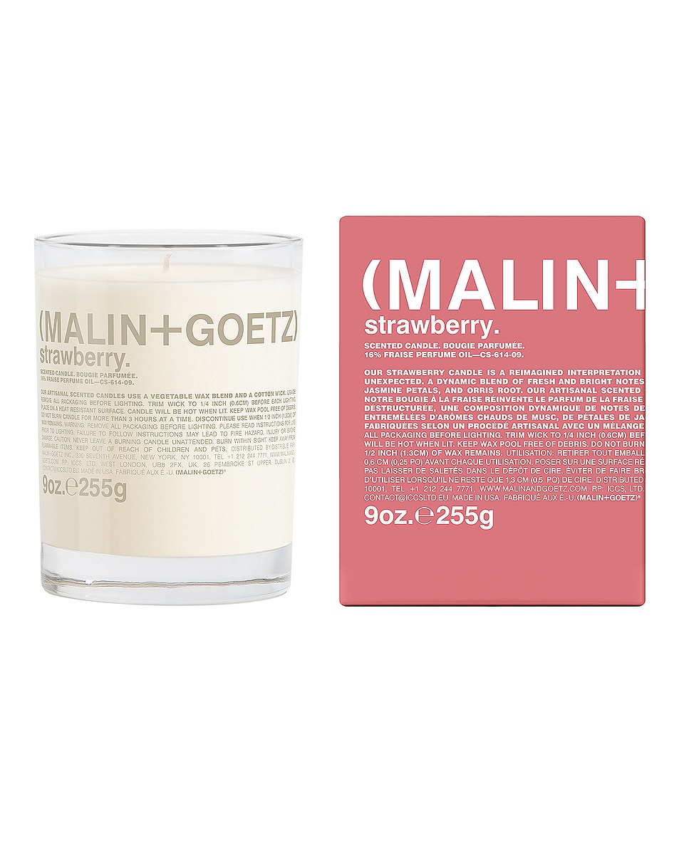 Image 1 of MALIN+GOETZ Strawberry Candle in 