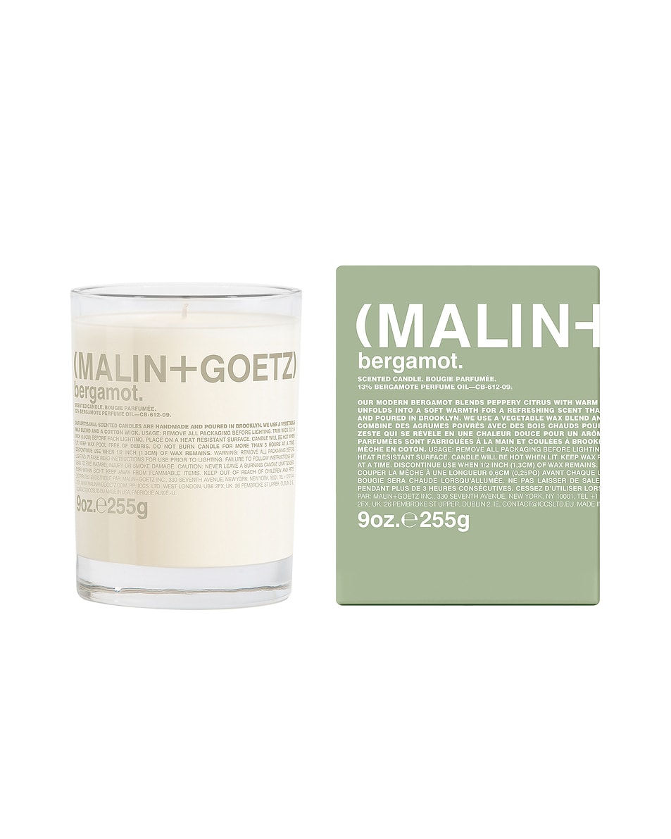 Image 1 of MALIN+GOETZ Bergamot Scented Candle in 