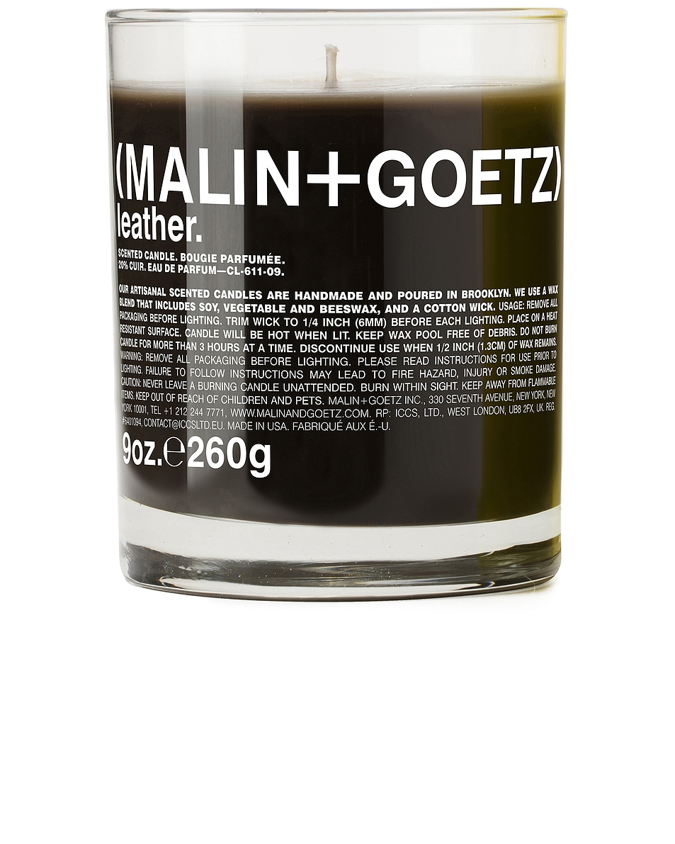 Image 1 of MALIN+GOETZ Leather Candle in 
