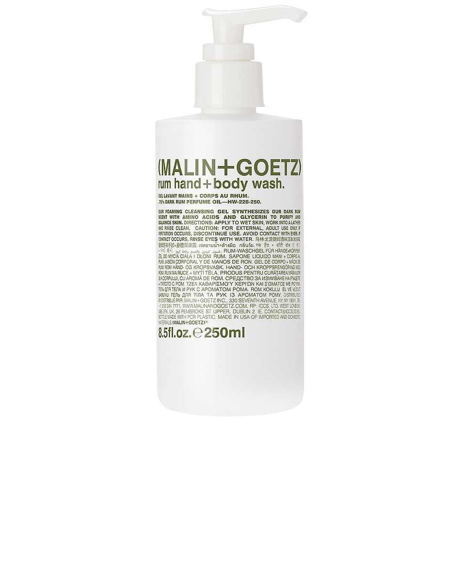 Image 1 of MALIN+GOETZ Rum Hand + Body Wash in 