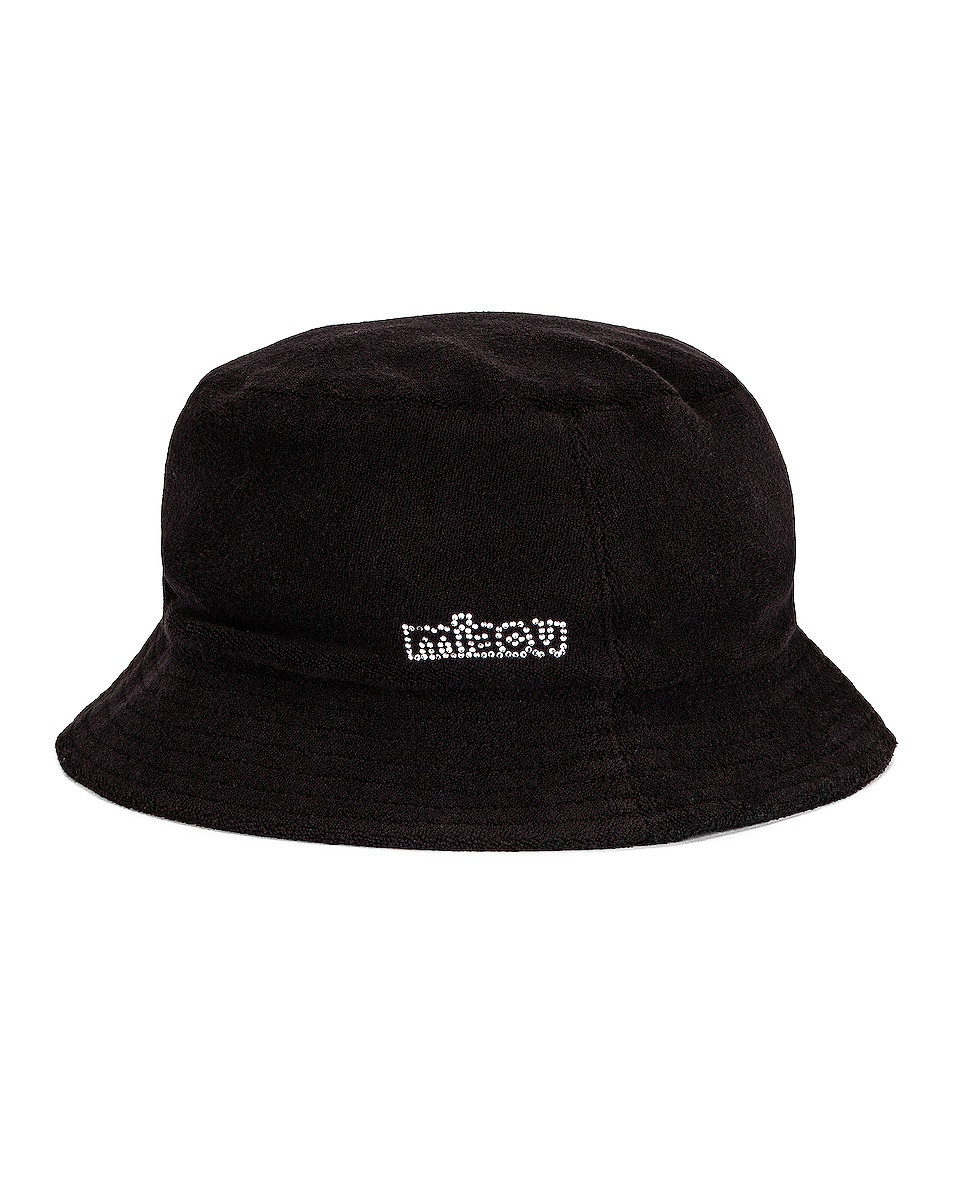 Image 1 of Miaou Lil' Bucket Hat in Black