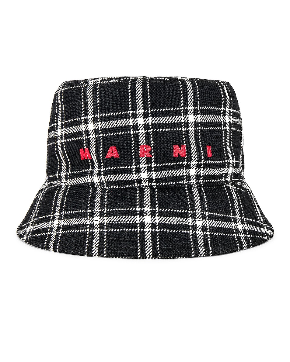 Image 1 of Marni Bucket Hat in Black