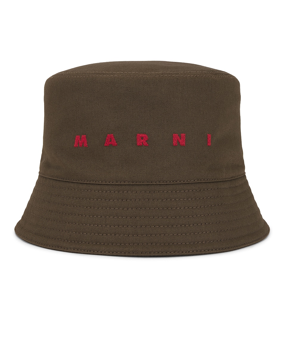 Image 1 of Marni Hat in Deep Sage