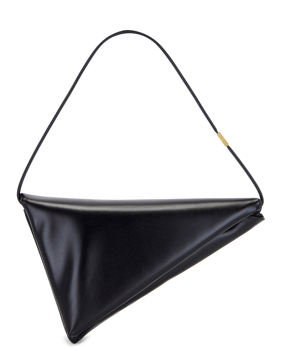 Image 1 of Marni Prisma Triangle Bag in Black