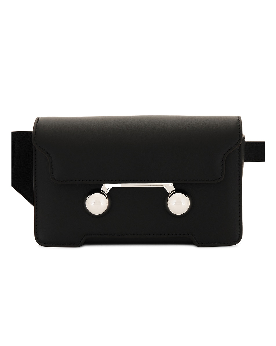 Image 1 of Marni Trunkaroo Cross-Body Bag in Black