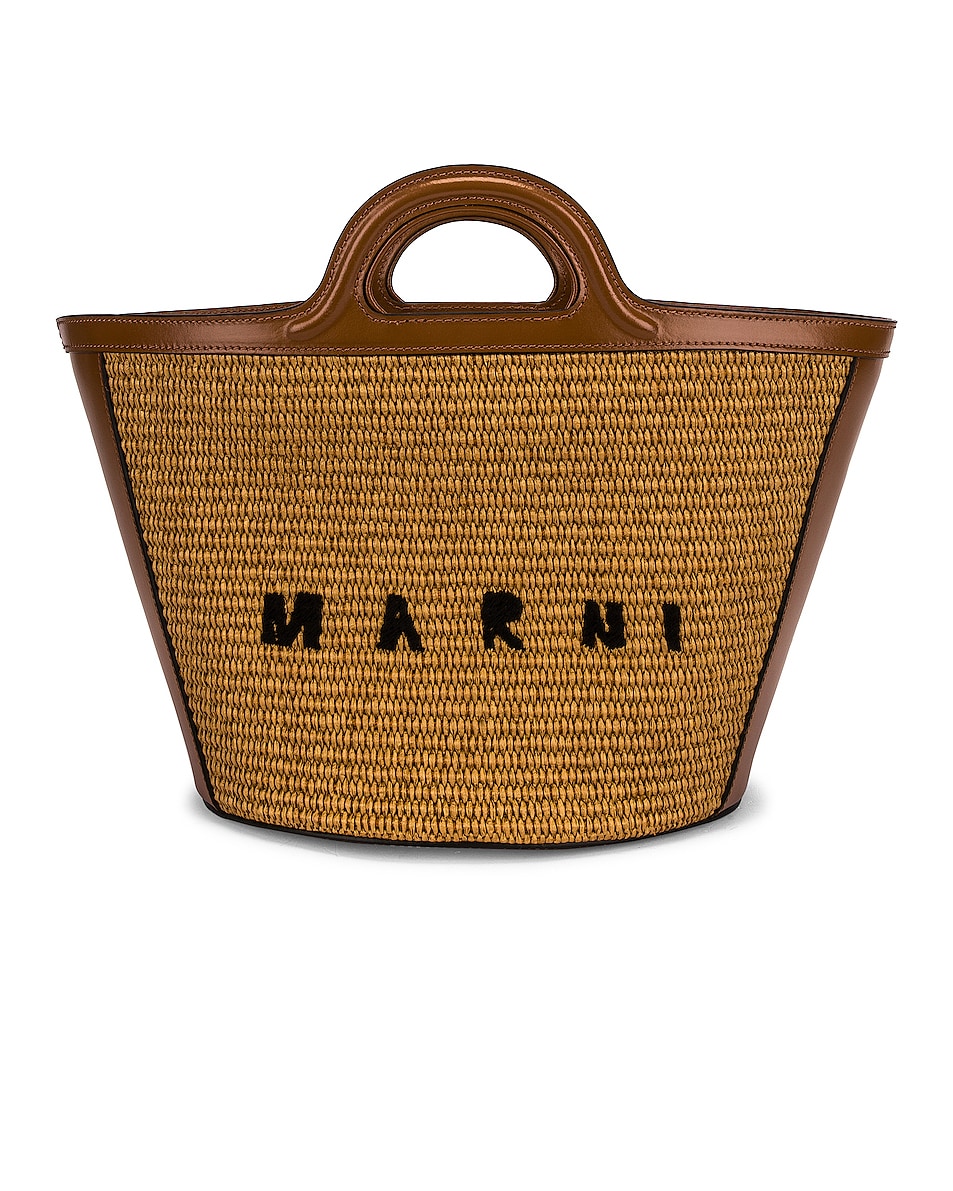 Image 1 of Marni Small Tropicalia Bag in Sienna