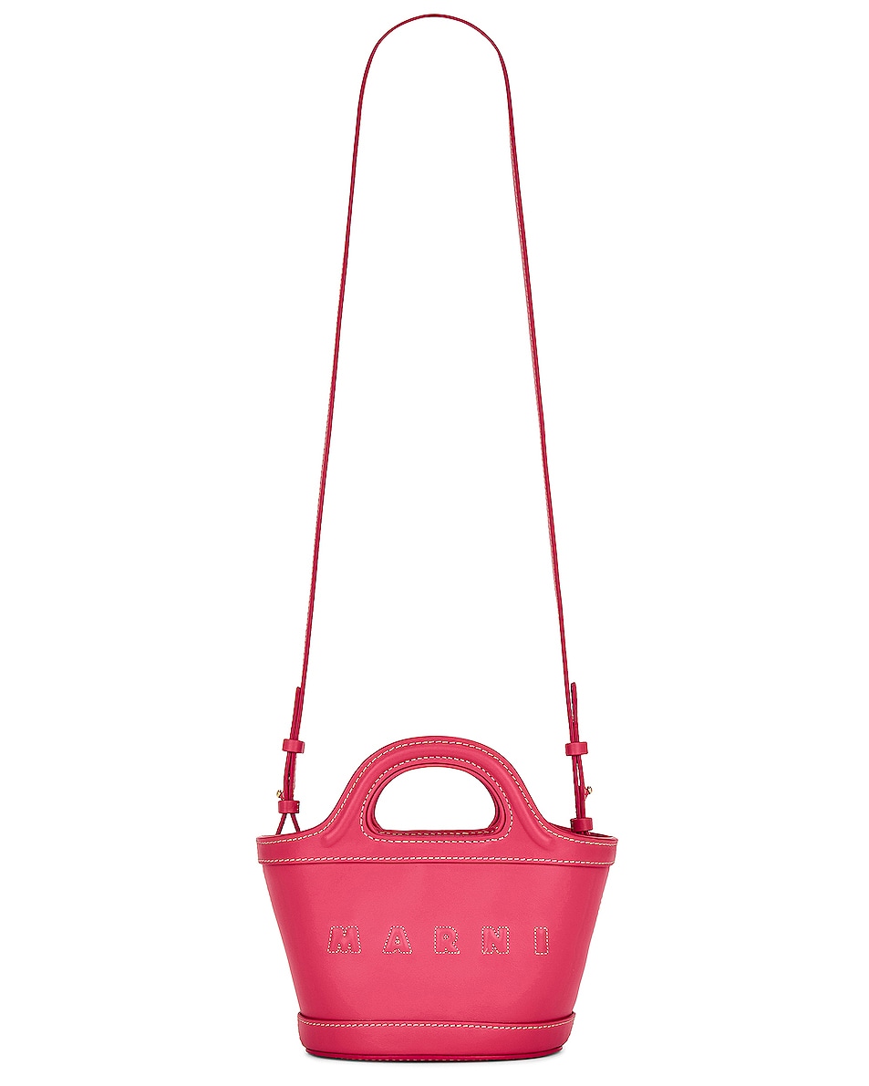 Image 1 of Marni Micro Tropicalia Bag in Light Orchid