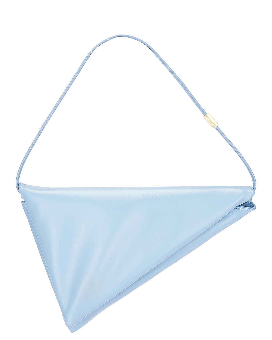 Image 1 of Marni Prisma Triangle Bag in Smoke Blue